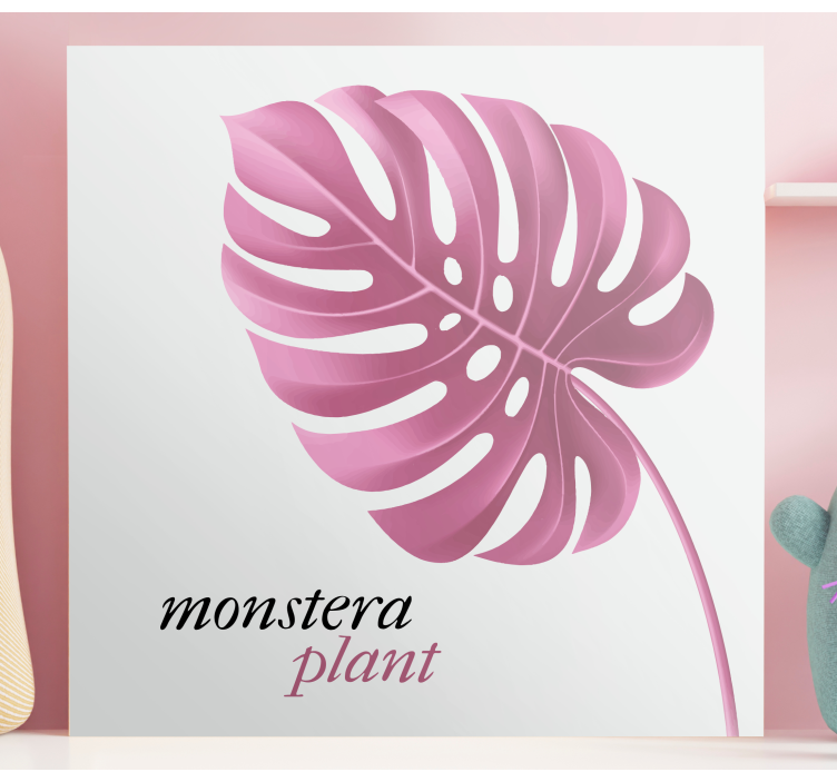 Obraz na stenu rastliny monstera - Tenstickers