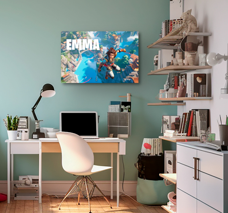 Obraz na mieru skoč do prázdna - Tenstickers