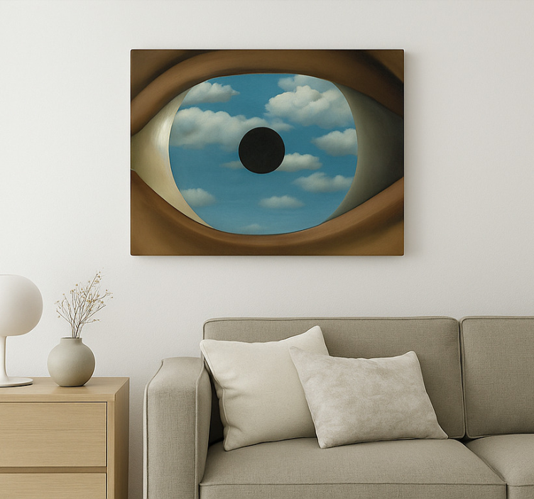 umelecký obraz falošné zrkadlo - Tenstickers