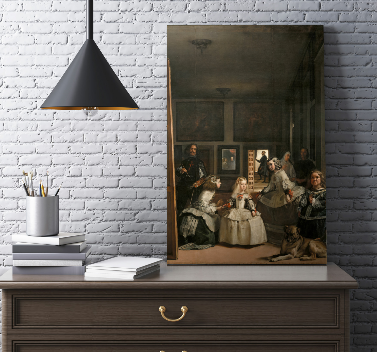 umelecký obraz "Las Meninas""Las Meninas" - Tenstickers