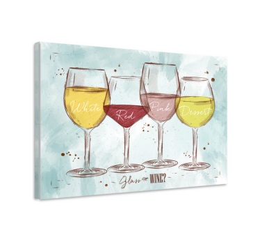 Rustico vino rustikálne plátno - Tenstickers