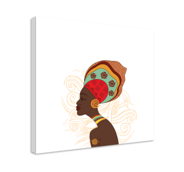 Moderné africké kancelárske plátno - Tenstickers