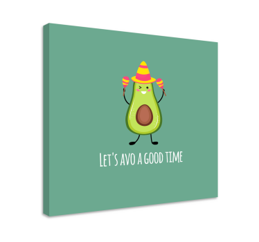 Vtipný citát s výtlačkami citátov na stenu z avokáda - Tenstickers