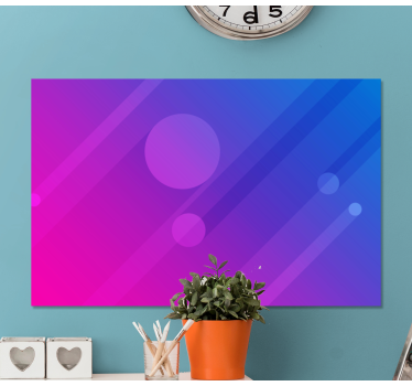 Kolekcia gradient fluida moderného umenia tlačí na obrazy na sten - Tenstickers