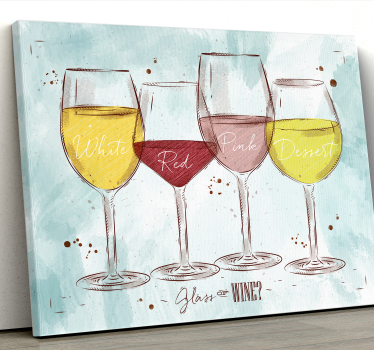 Rustico vino rustikálne plátno - Tenstickers