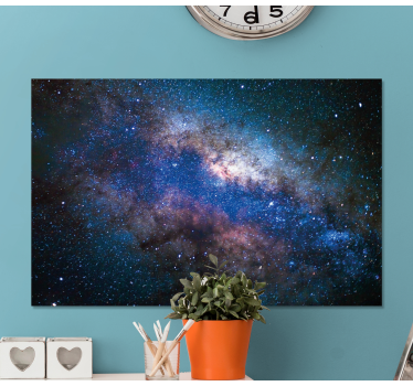 Tichá galaxia s hviezdami na šírku - Tenstickers
