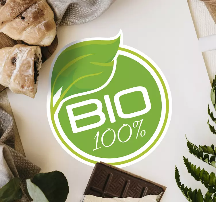 100% bio stena z vinylovej nálepky - Tenstickers