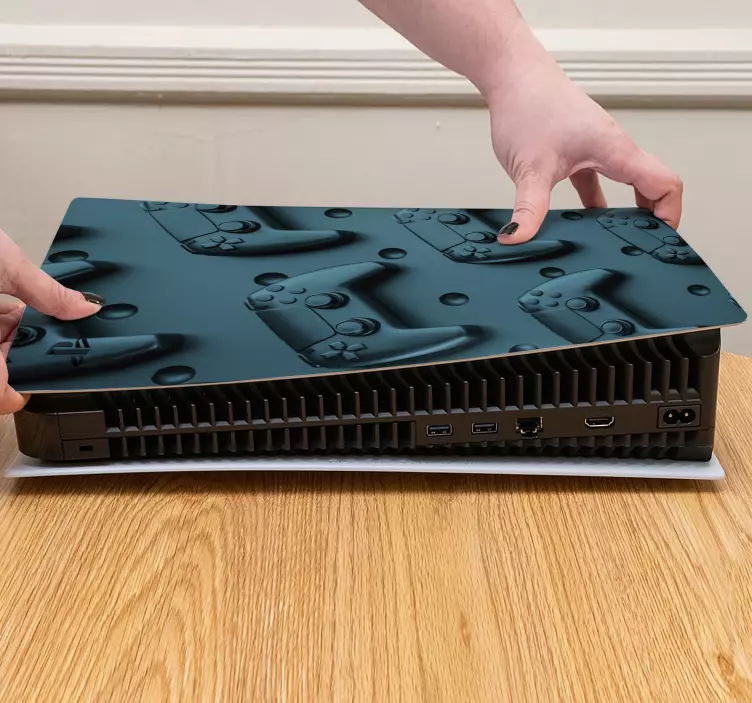 Nálepky 3d herný ovládač ps5 - Tenstickers