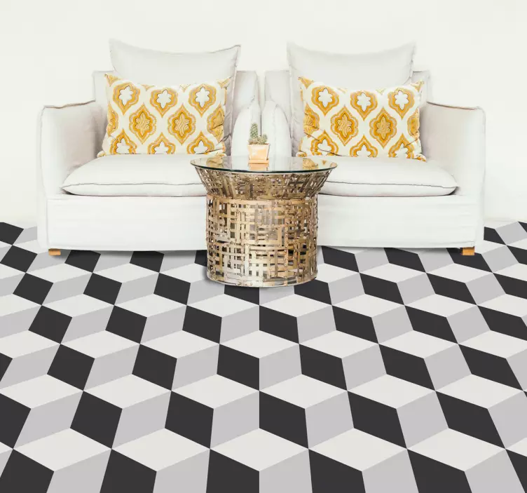 Vinylová samolepka na podlahy s 3d podlahami - Tenstickers