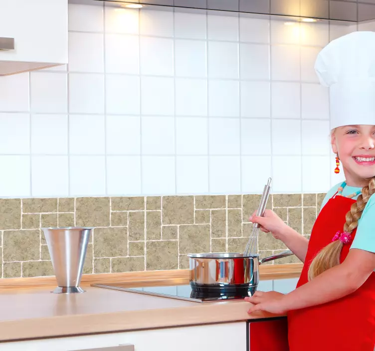 Nálepka na mramorovú kúpeľňu - Tenstickers