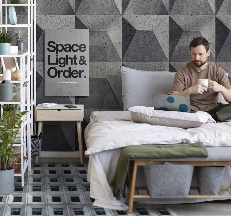 Nálepka na notebook Brutalism - Tenstickers