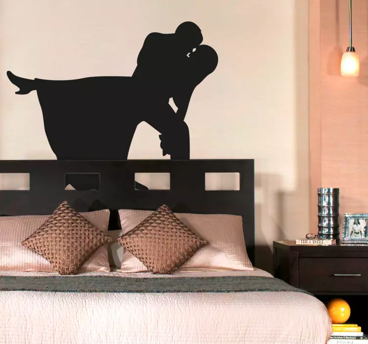 Nálepka so sexom v posteli - Tenstickers