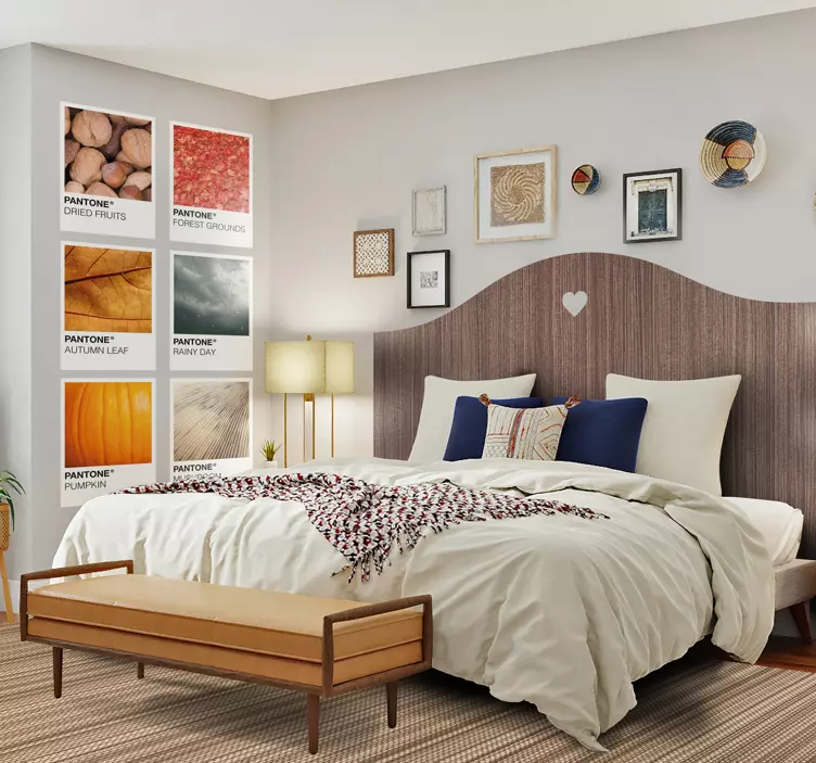 Nálepka s čelnou doskou postele - Tenstickers