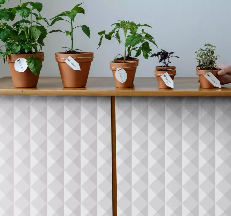 Nálepka na nábytok v 3d efekte - Tenstickers