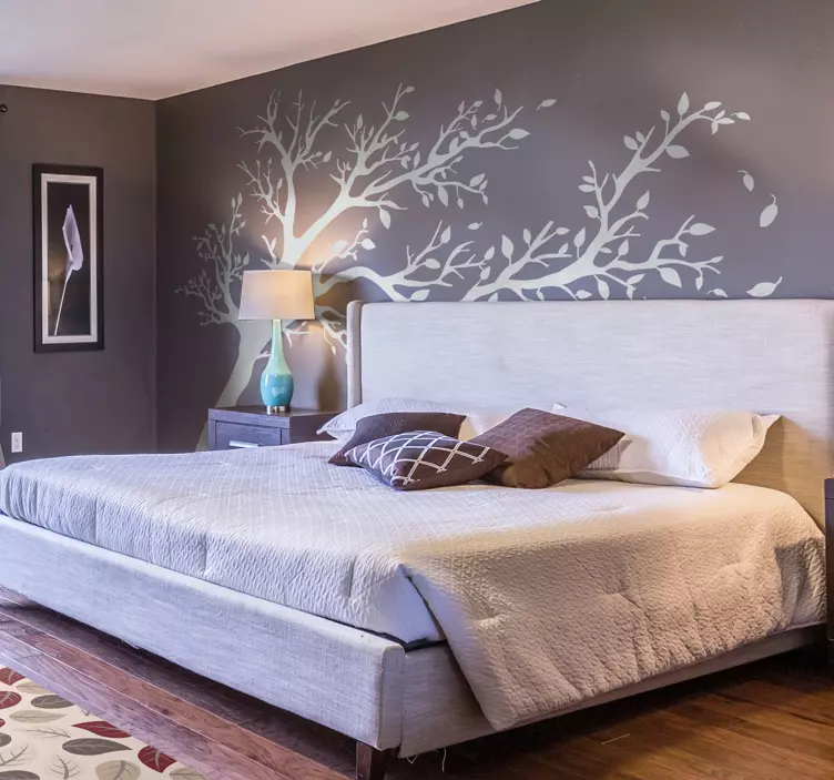 Nálepka s vetrom na stenu - Tenstickers