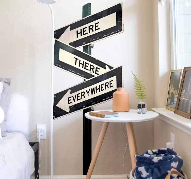 Pouličné značky nálepky na dopravné značky - Tenstickers