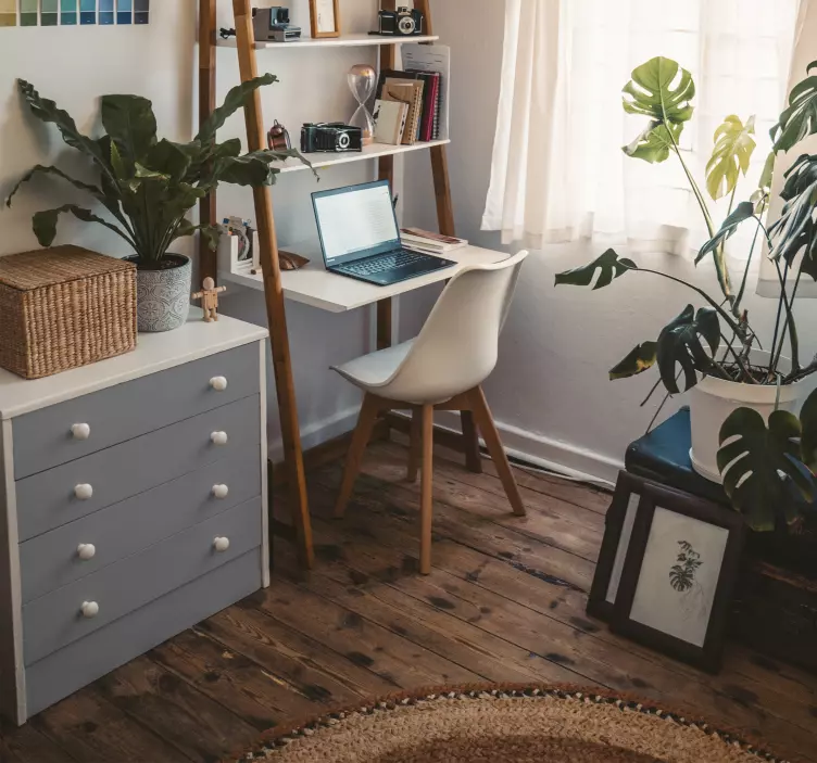 Nálepka na nábytok sivá farba - Tenstickers