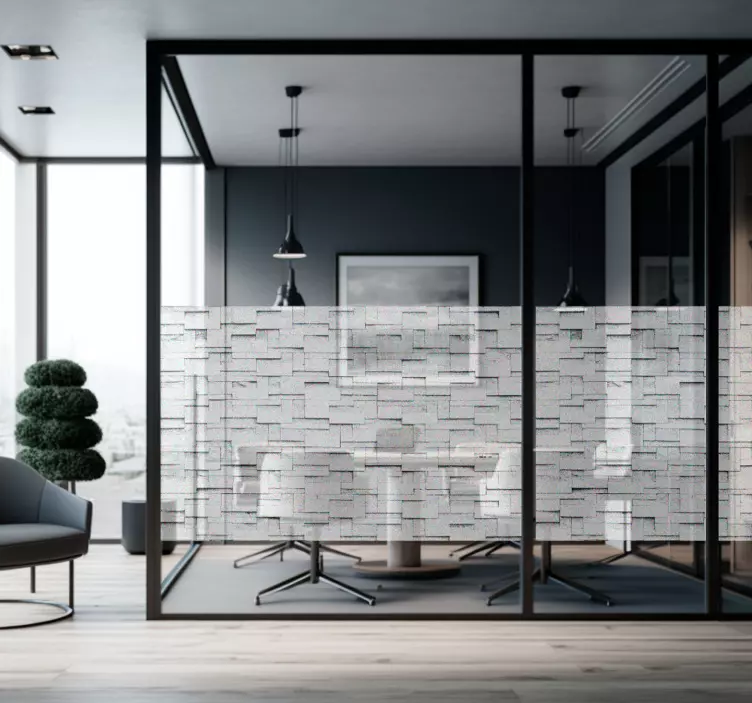 nálepka na okno priesvitná textúra - Tenstickers