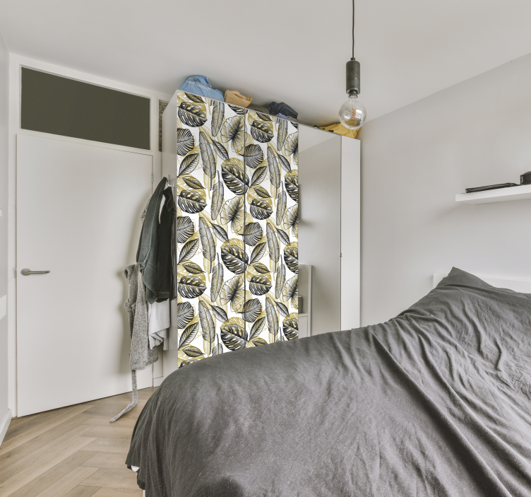 nálepky na nábytok plantas tropicales elegantes - Tenstickers