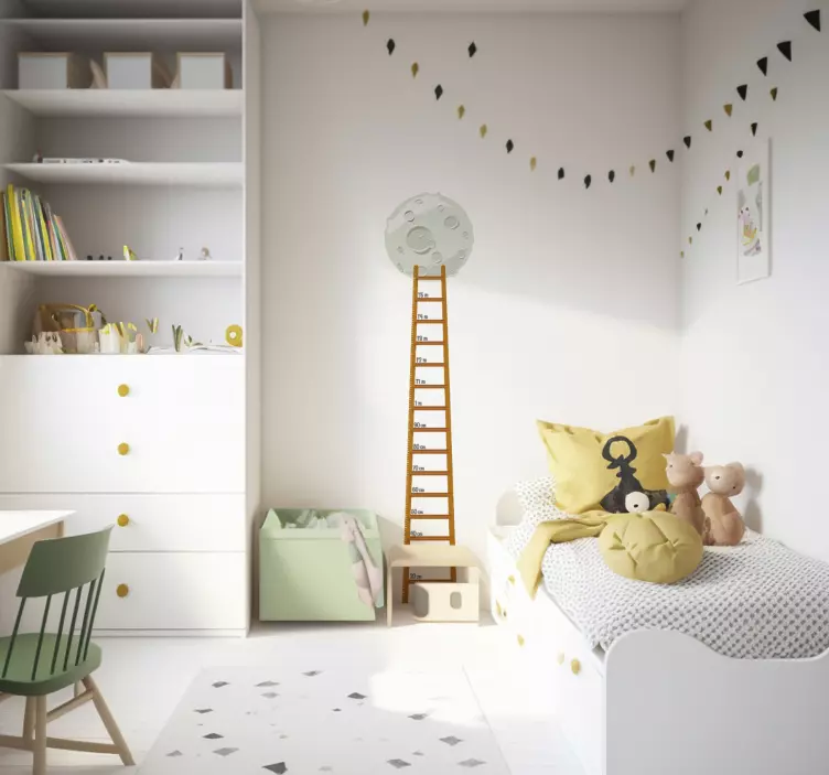 Rebrík na tabuľku výšky mesiaca - Tenstickers