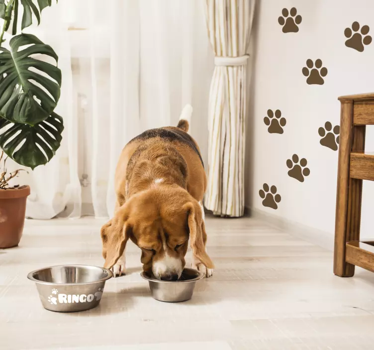 Sada nálepiek na labky - Tenstickers