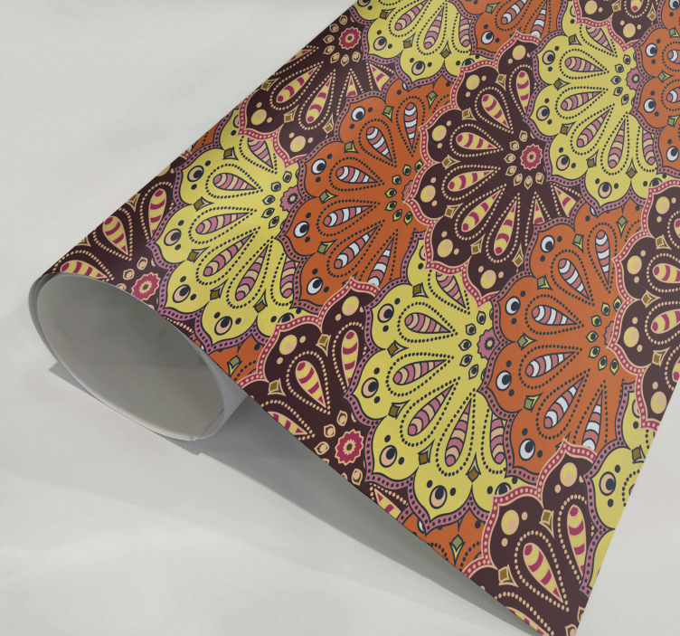 nalepky na stenu do kuchyne abstraktná mandalaMandala je veľmi st - Tenstickers