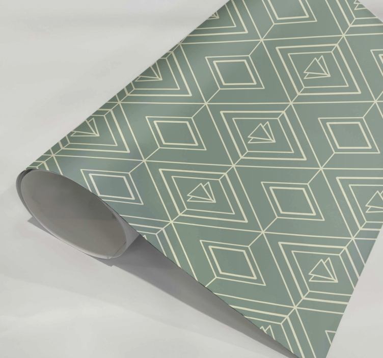 nalepky na stenu do kuchyne vzor geometrický Art Deco - Tenstickers