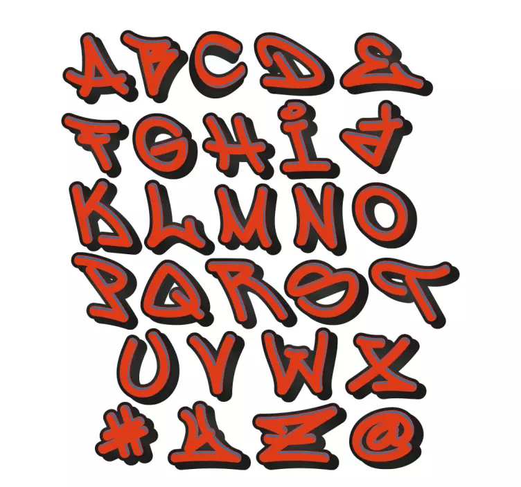 nalepky na stenu pre teenagerov graffiti pre hráčov - Tenstickers