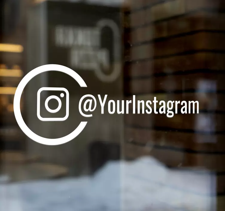 Nálepka s personalizovaným oknom - Tenstickers