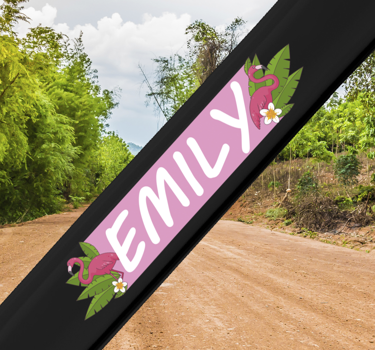 Nálepka na bicykel s nastaviteľným plameňom - Tenstickers