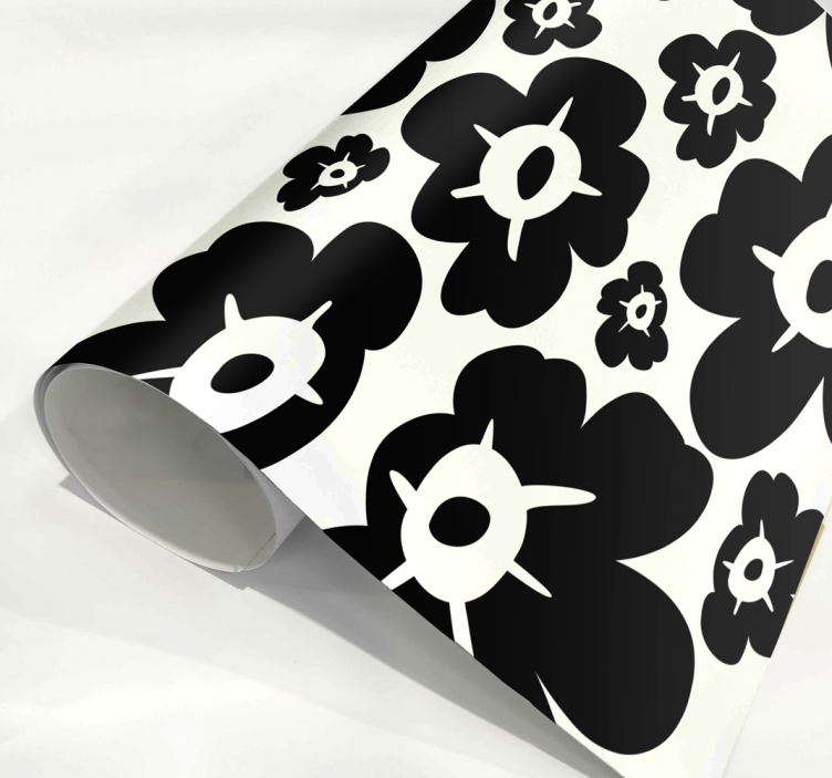 nalepky na stenu zvierata čierny mak - Tenstickers