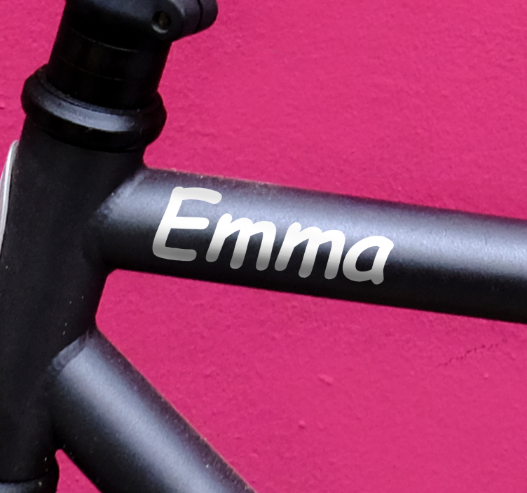 nalepky na bicykel ručne písaný štýl - Tenstickers