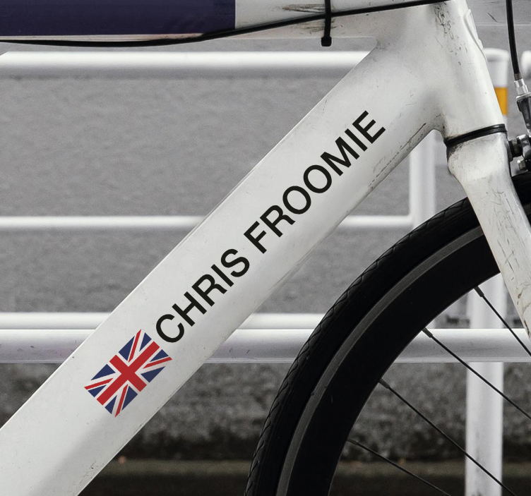 nalepky na bicykel cestná cyklistika - Tenstickers