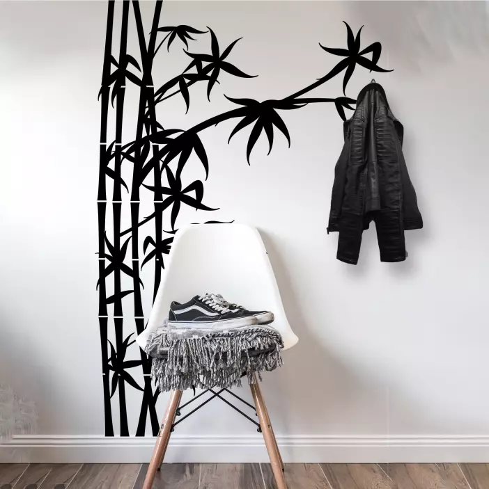 Nálepky na vešiaky na kabáty z bambusu - Tenstickers