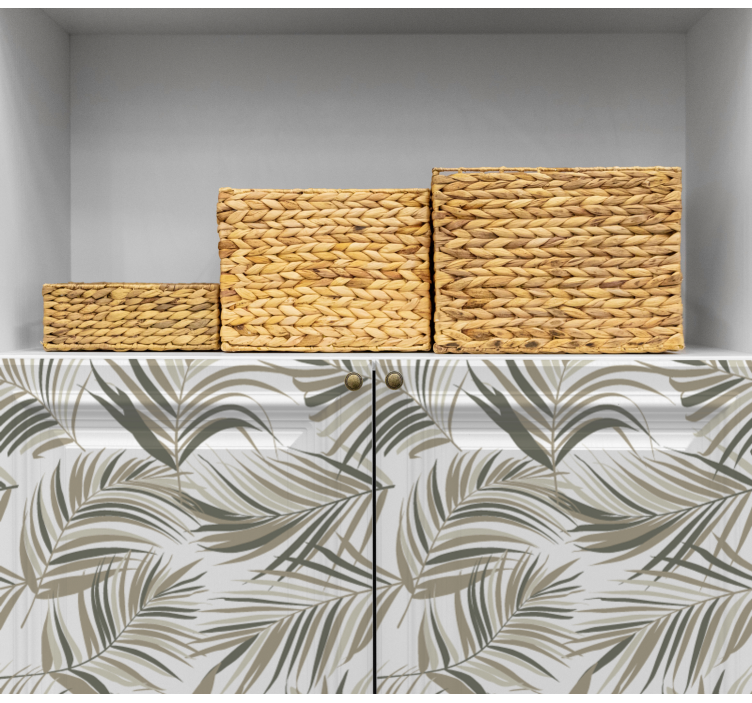 Bujna, surova a tajomna prírodna nálepka na nábytok - Tenstickers