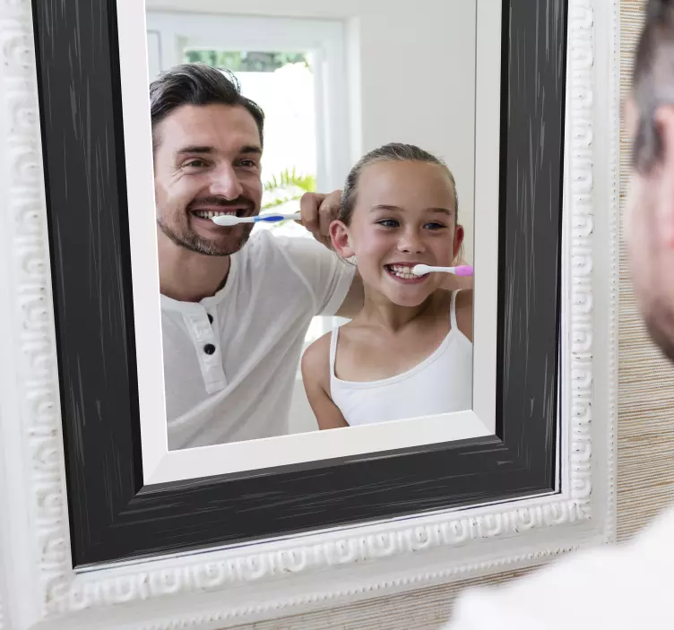 Nálepka na čierny rám - Tenstickers