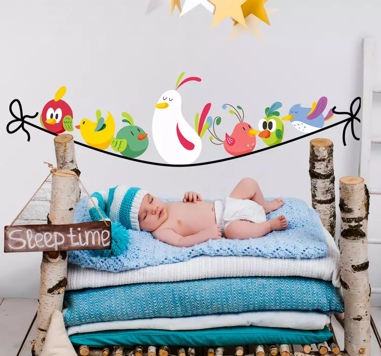 Samolepka na ilustráciu dažďových pralesov - Tenstickers