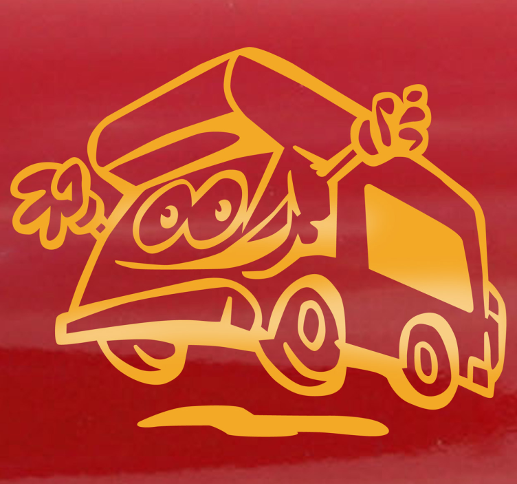 Dekoratívny nálepka karavanu - Tenstickers