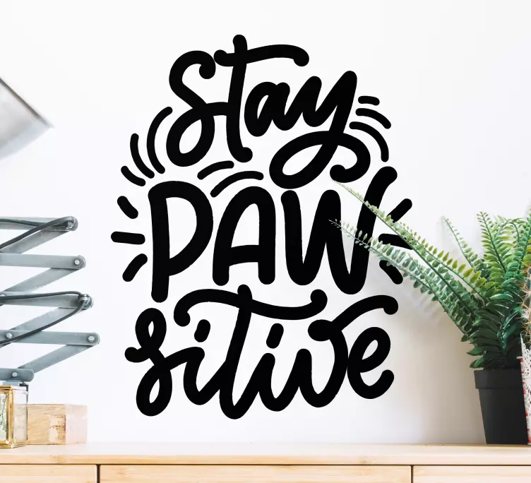 Inšpiratívny citát o samolepke na stenu - Tenstickers