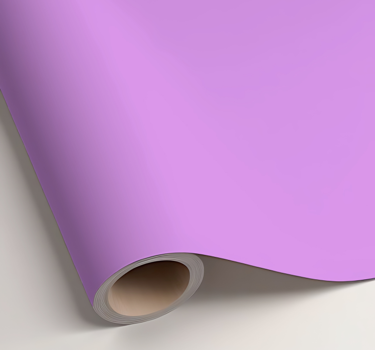 Jednofarebná nálepka na hárok matná ružová - Tenstickers