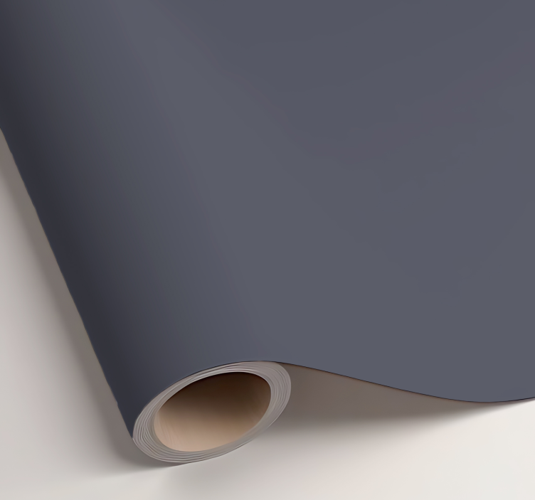 Jednofarebná nálepka na hárok matná tmavosivá - Tenstickers