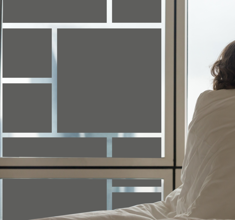 Jednofarebná sada nálepka na okno letiek - Tenstickers