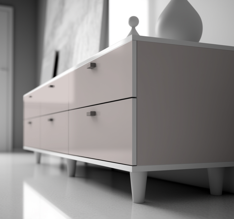 Jednofarebne nalepky pastelovo šedá - Tenstickers