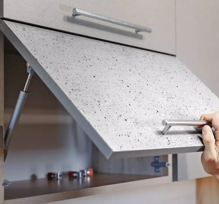 Kamenný vzor so vzorom bodiek na nábytku - Tenstickers