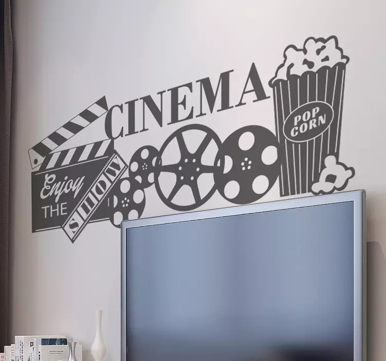 Nálepka na stenu pre kino - Tenstickers