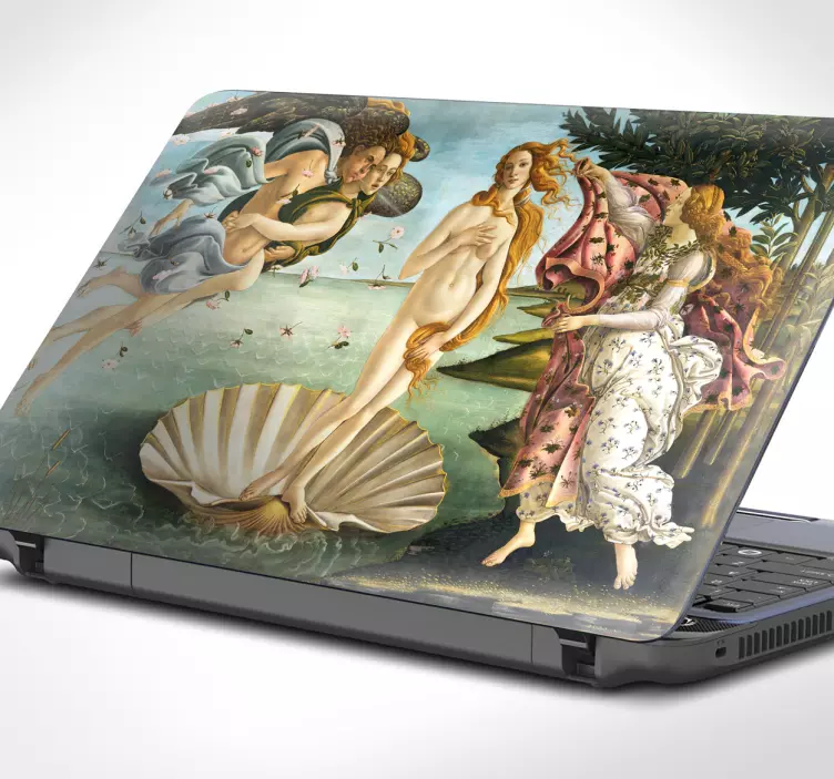 Nálepka na laptop venus botticelli - Tenstickers