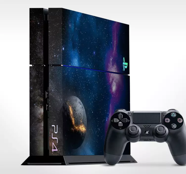 Kozmos galaxia playstation 4 skin - Tenstickers