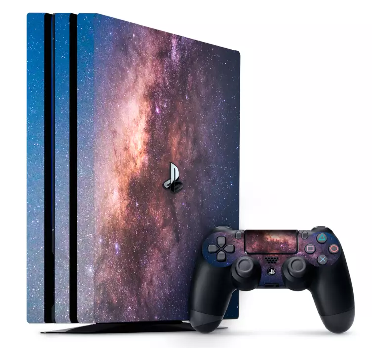 Kožná galaxia ps4 - Tenstickers