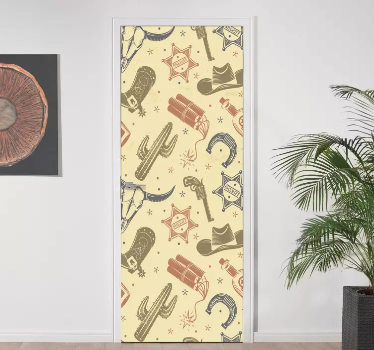 Nálepka s kovovým vzorom z mäkkej farby - Tenstickers