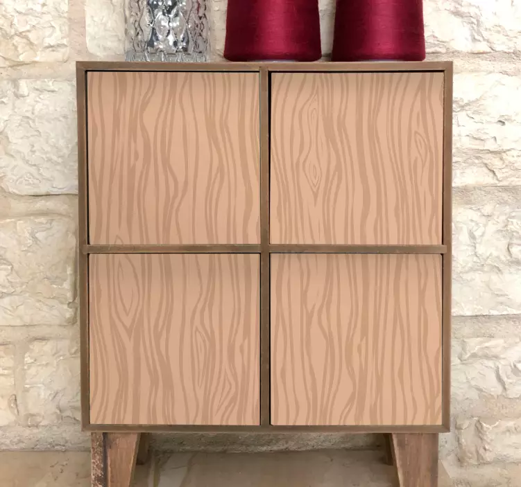 Nálepka na drevený nábytok z prírodného svetla - Tenstickers